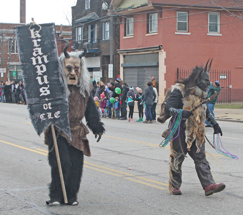 5th annual Sloevenian Kurentovanje Parade in Cleveland