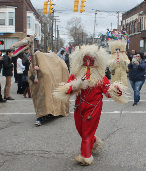 5th annual Sloevenian Kurentovanje Parade in Cleveland