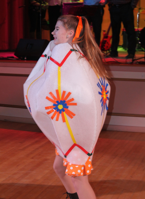 PIAST Polish Folk Song and Dance Ensemble Pysanky dance at Kurentovanje