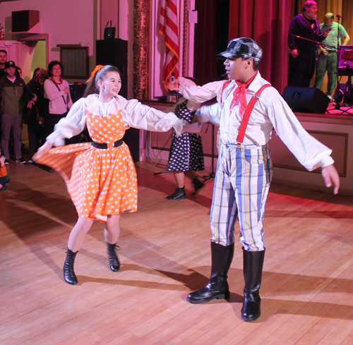 PIAST Polish Folk Song and Dance Ensemble Old Wasaw Polka dances at Kurentovanje