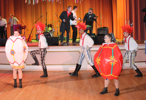 PIAST Polish Folk Song and Dance Ensemble Pysanky dance at Kurentovanje