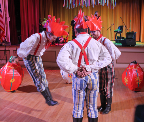 PIAST Polish Folk Song and Dance Ensemble Pysanky dance at Kurentovanje