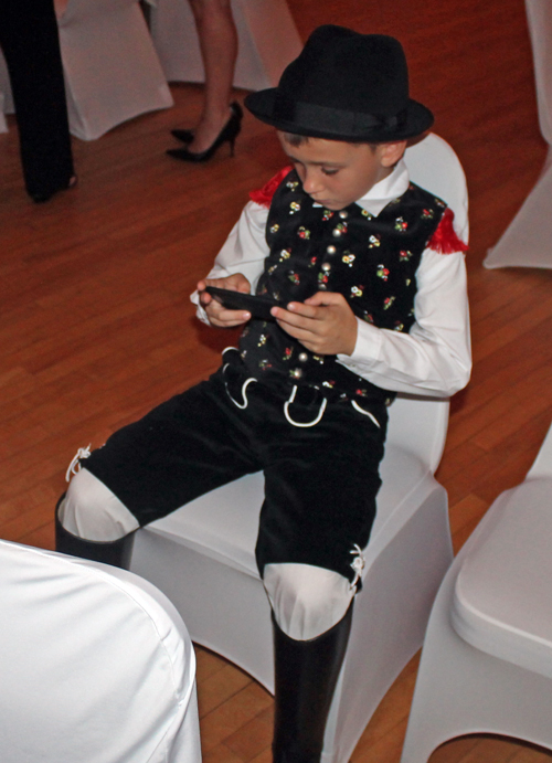 Boy in Slovenian costume
