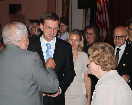 Talking with Slovenian Prime Minister Miro Cerar