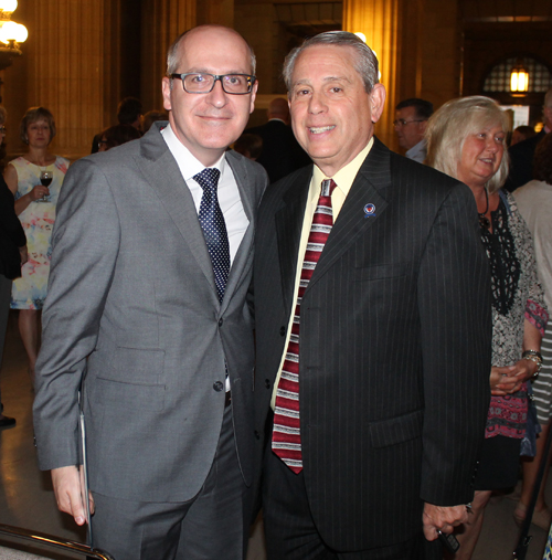 Consul General Andrej Rode and Councilman Mike Polensek