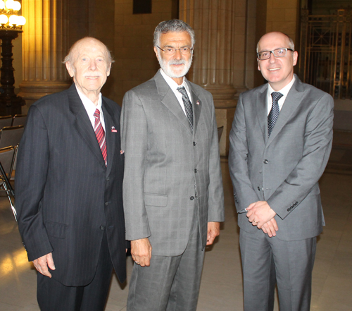 August Pust, Mayor Jackson and Consul Rode