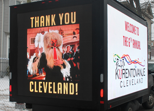 Cleveland Kurentovanje Parade - Thank you Cleveland