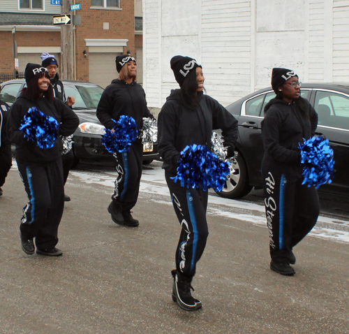 St Martin De Porres High School drummers and dancers