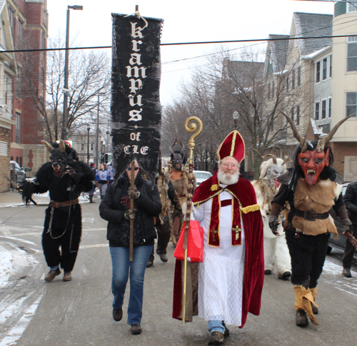 Krampus of Cleveland at Cleveland Kurentovanje