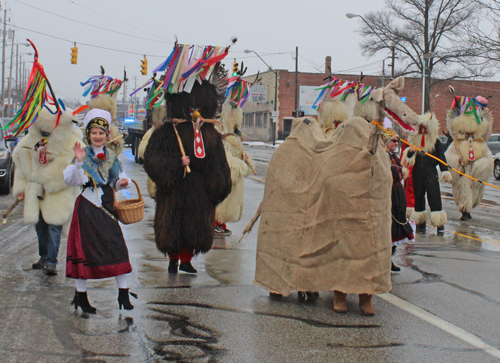 Creature at Cleveland Kurentovanje Parade