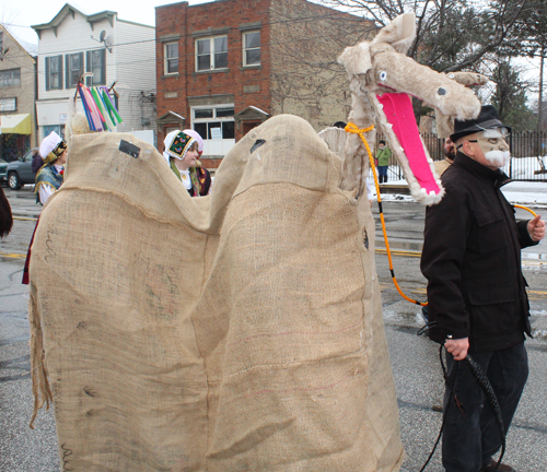 Creature at Cleveland Kurentovanje Parade