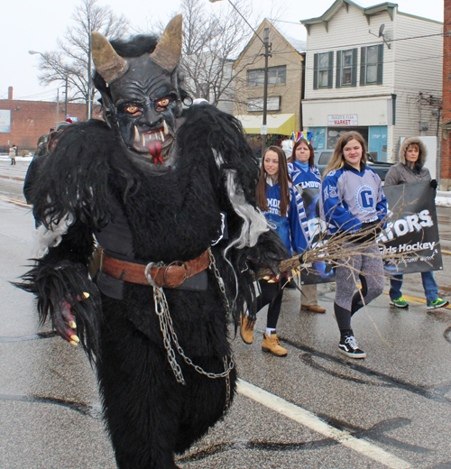 Krampus of Cleveland at Cleveland Kurentovanje