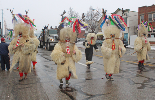 Kurents at Cleveland Kurentovanje Parade