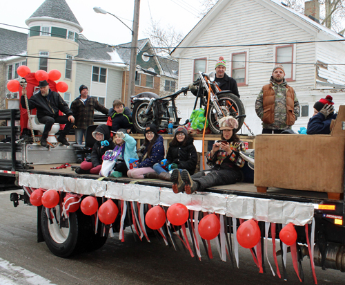 Skidmark Garage at Cleveland Kurentovanje Parade