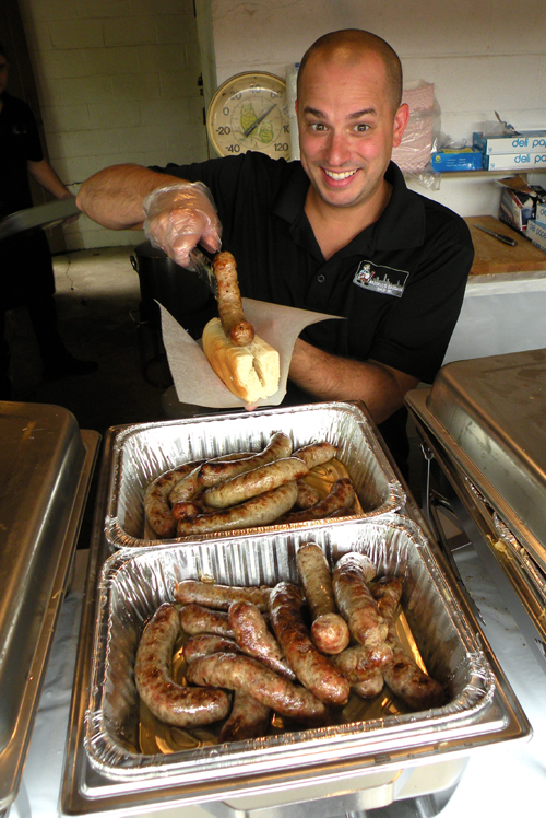 Jay Raddell, of Raddell's Slovenian Sausage Shop 