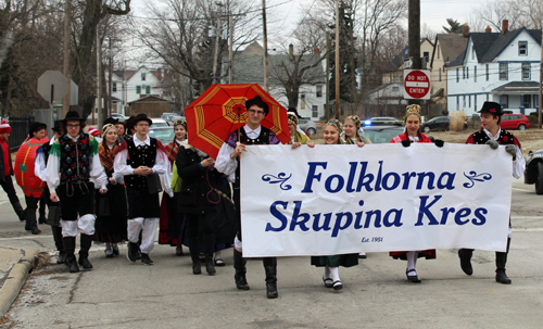 Folklorna Skupina Kres in 2019 Cleveland Kurentovanje Parade