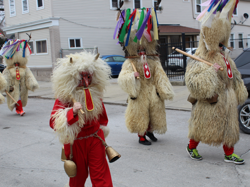 Kurents in Kurentovanje Parade in Cleveland