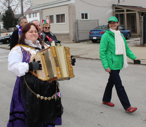 St Vitus Slovenian School in 2019 Cleveland Kurentovanje Parade