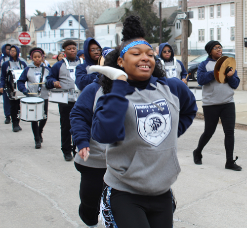 St Martin de Porres in 2019 Cleveland Kurentovanje Parade