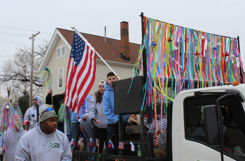 Truck in Kurentovanje parade