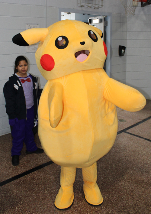 Pikachu getting ready to march