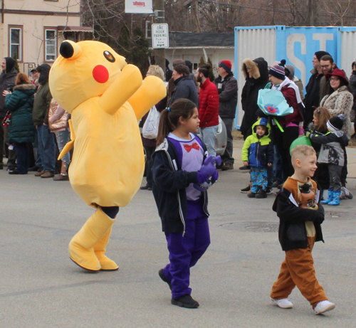 Pikachu in Kurentovanje Parade
