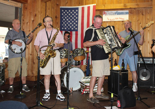 Polka band at Slovenian Sausage Fest