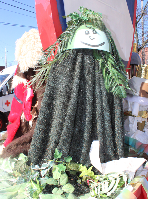 Float in Kurentovanje parade