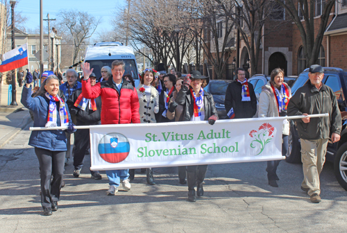 St Vitus Adult Slovenian School at Cleveland Kurentovanje Parade