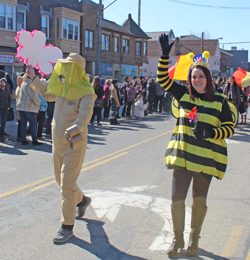Bee Float at Kurentovanje Parade