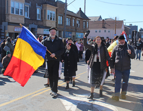 Romanian Group at Kurentovanje Parade