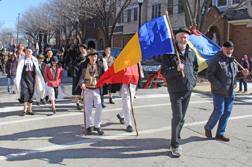 Romanian Group at Kurentovanje Parade