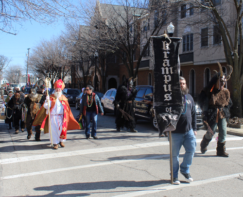 Krampus at Kurentovanje Parade