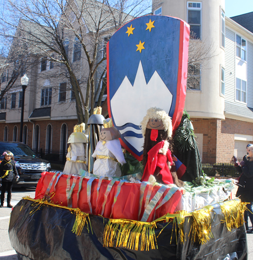 Slovenian flaot at Kurentovanje Parade