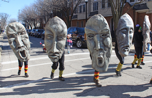 Art Museum heads at Kurentovanje Parade