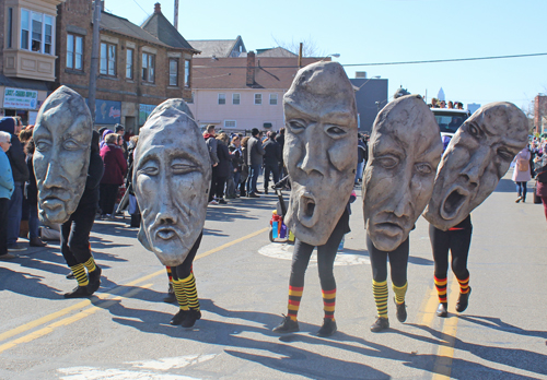 Art Museum heads at Kurentovanje Parade