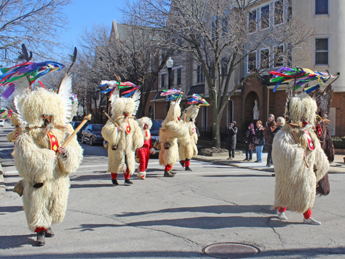 Kurents at at Kurentovanje Parade in Cleveland