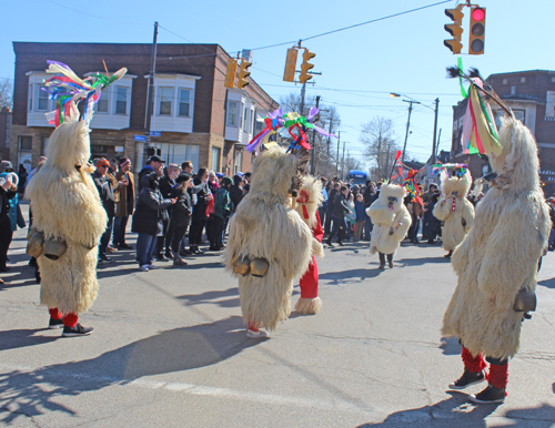 Kurents at at Kurentovanje Parade in Cleveland