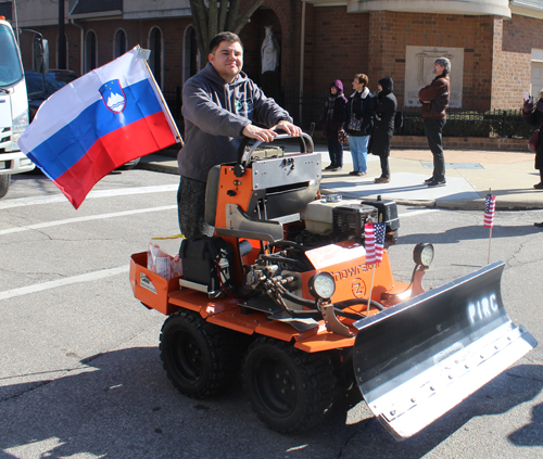 Pirc Company Landscaping at Cleveland Kurentovanje Parade