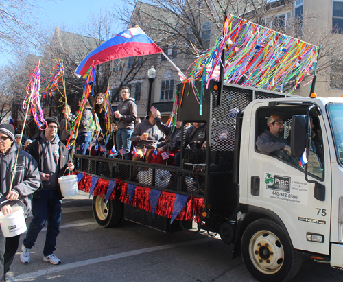 Pirc Company Landscaping at Cleveland Kurentovanje Parade