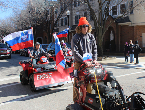 Pirc Company Landscaping at Cleveland Kurentovanje Parade