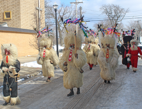 Kurents at 2022 Kurentovanje Parade in Cleveland