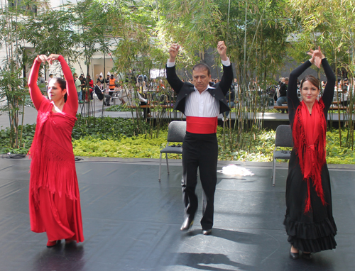 Fairmount Spanish Dancers from the Fairmount Center for the Arts performed at the Cleveland Museum of Art's International Cleveland Community Day 