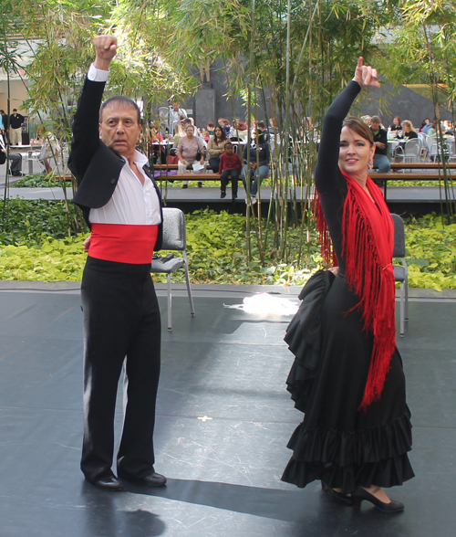 Fairmount Spanish Dancers from the Fairmount Center for the Arts performed at the Cleveland Museum of Art's International Cleveland Community Day 