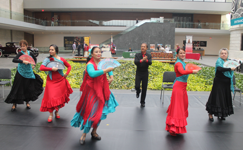 Fairmount Spanish Dancers perform 