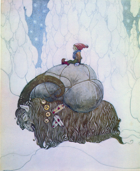 Julbocken by John Bauer