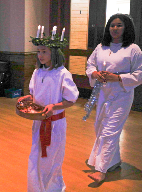 Santa Lucia procession 2018 in Cleveland by the Swedish community