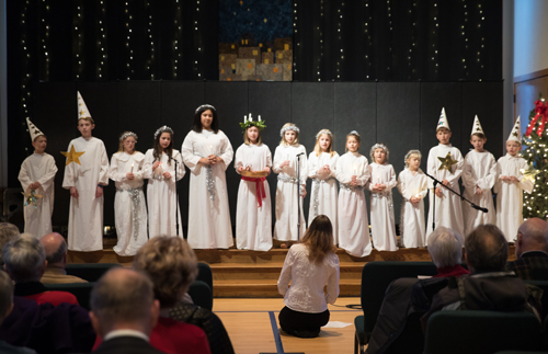 Santa Lucia concert 2018 in Cleveland by the Swedish community