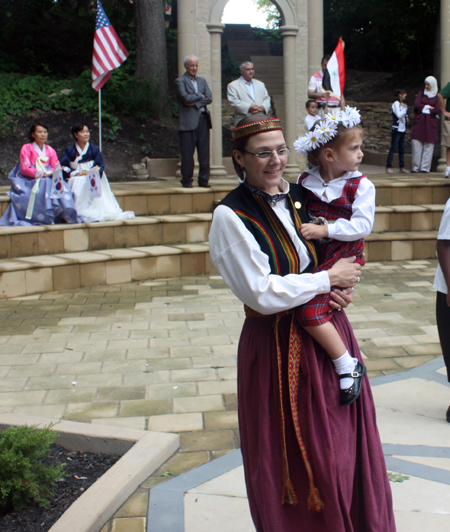 Latvians in Syrian Garden