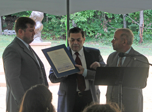 Omar Qabbani, Dr. Mourany and Dr. Khoury